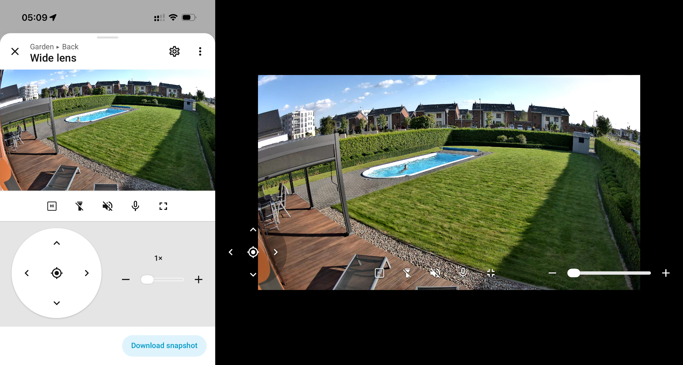 Reolink camera controls in Home Assistant